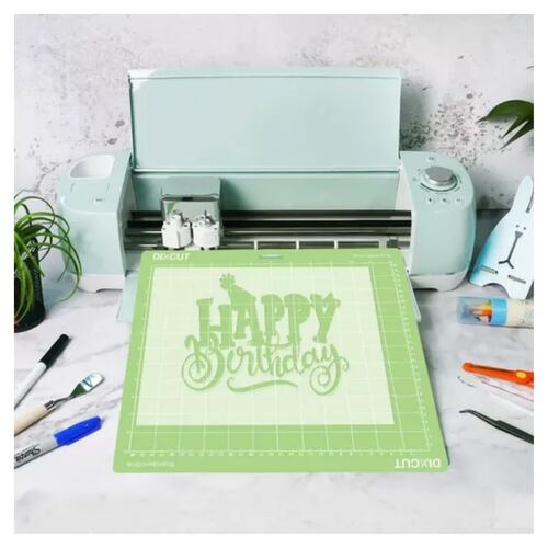 Tapete De Corte Para Vinil Adhesivo Cricut Cameo 30x30cm 3pz Morado/Azul/Verde