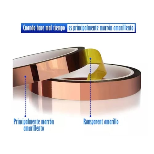 Cinta Térmica Para Sublimar Sublimación 10mm-12 Piezas 33m Dorado