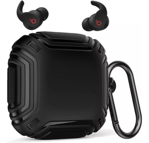 Funda Para Beats Fit Pro Para Audifonos Case Protector Negro