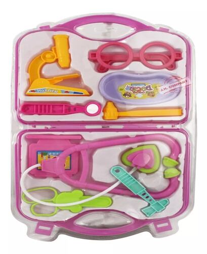 Kit Maletin Enfermera Juguete De Rol Medico Doctor Xf7769.
