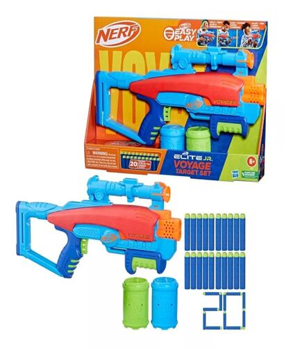 Nerf Elite Junior - Juego De Objetivos Voyage.