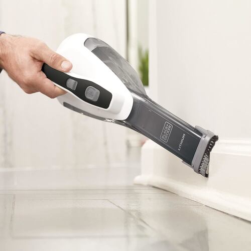 Aspiradora de mano inalámbrica Black+Decker filtro lavable