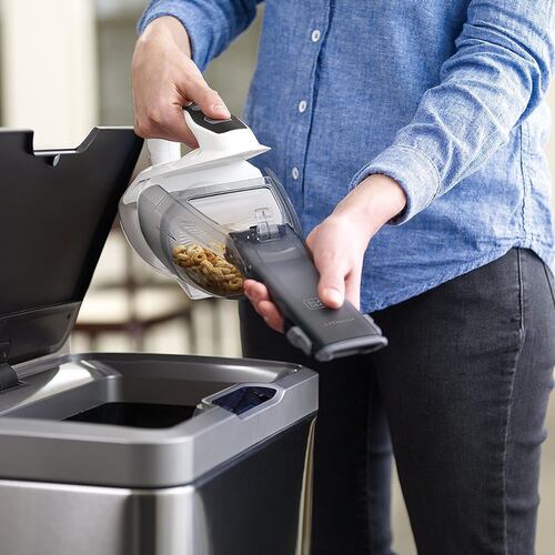 Aspiradora de mano inalámbrica Black+Decker filtro lavable