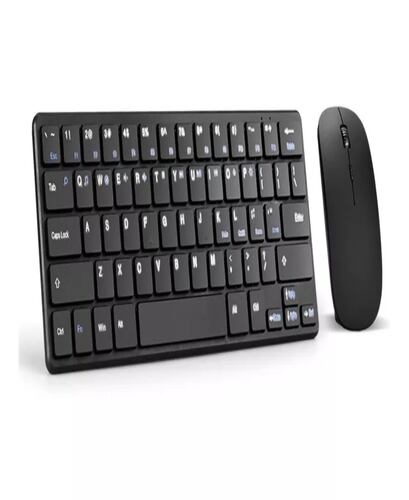 Kit Teclado Y Mouse Inalambrico Tecla Sensible, Tacto Suave.