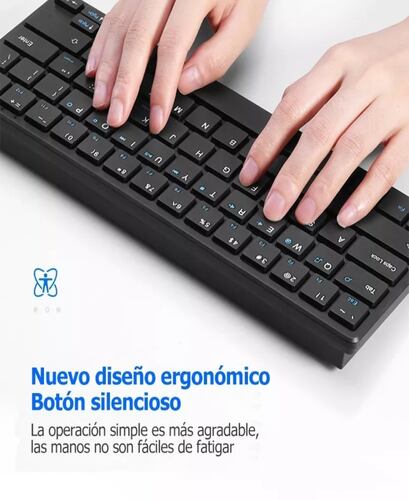Kit Teclado Y Mouse Inalambrico Tecla Sensible, Tacto Suave.