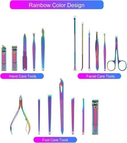 Manicura Y Pedicura Pedicure Profesional Uñas Juego 18 Pcs TORNAZOL