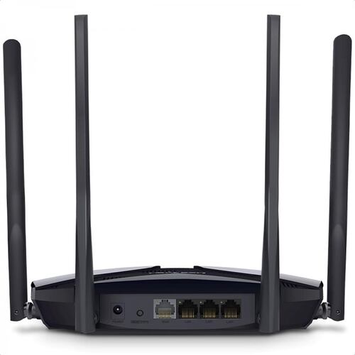 Router Inalambrico Mercusys MR80X AX3000 Wi-Fi 6 Doble Banda 2.4 Y 5GHz