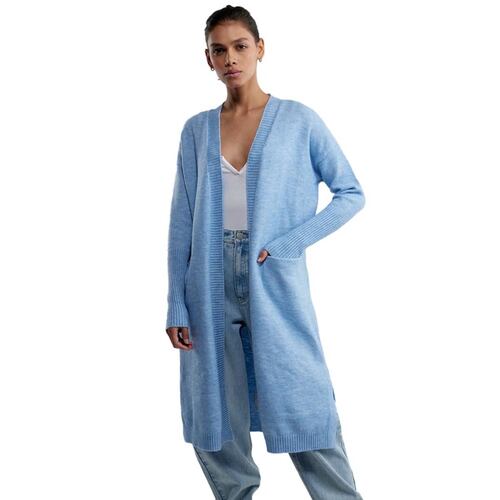 Ensamble largo tejido de mujer, color azul claro, marca Sao Paulo, mod. 1097338