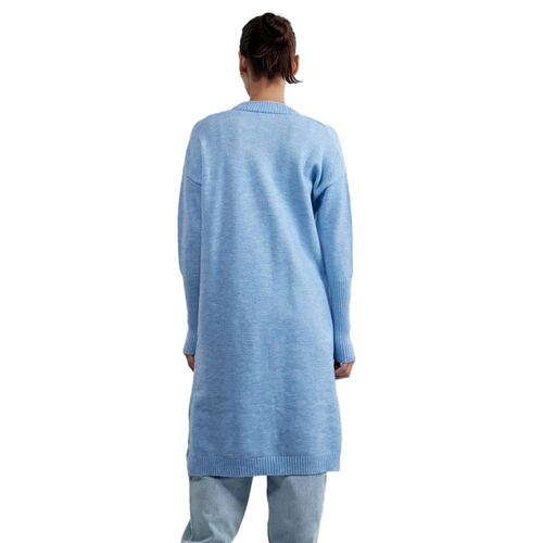 Ensamble largo tejido de mujer, color azul claro, marca Sao Paulo, mod. 1097338
