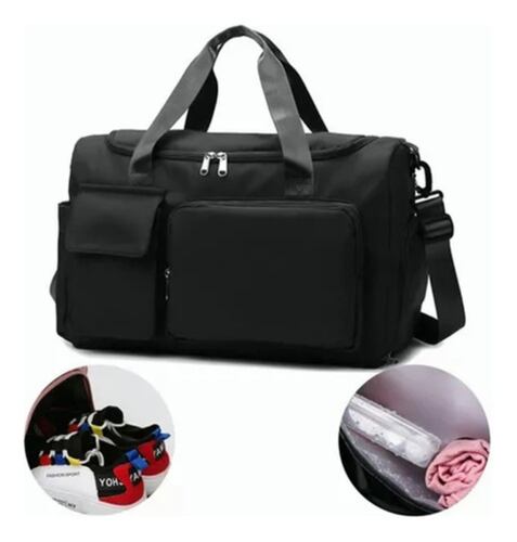 Maleta Mochila Gym Deportiva Fitness Bag de Viaje Mujer, Rosa