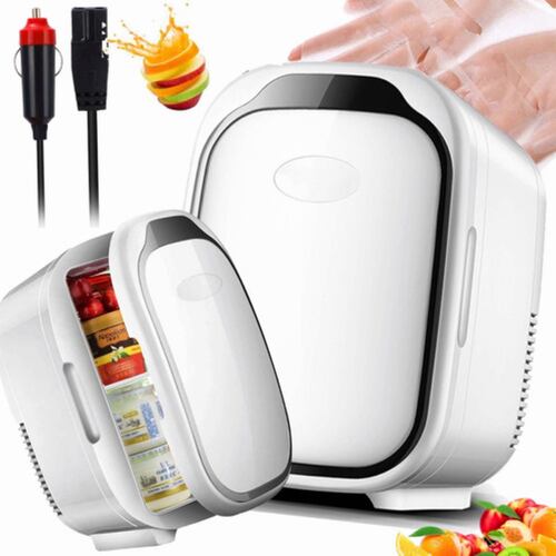 Mini Refrigerador Para Cosméticos 6l 48w Para Casa Y Coche blanco