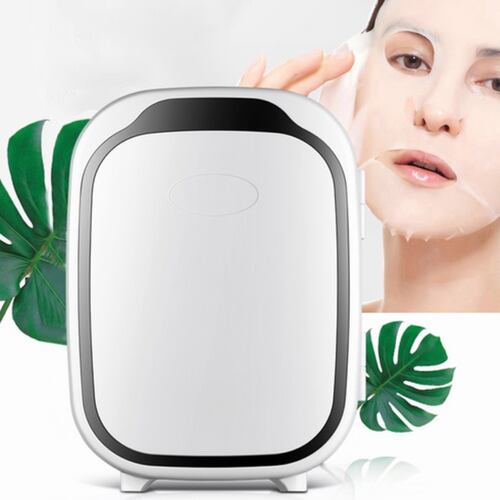 Mini Refrigerador Para Cosméticos 6l 48w Para Casa Y Coche blanco