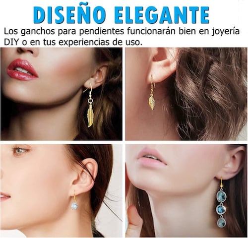 686 Piezas Bisuteria Kit Para Hacer Aretes Alambre De Cobre