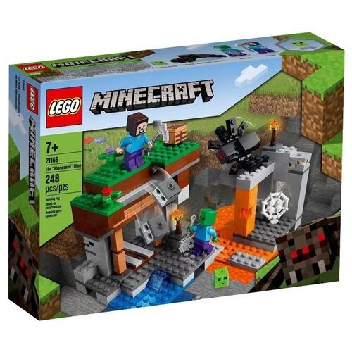 Kit De Construcción Lego Minecraft La Mina Abandonada 21166