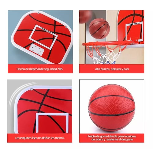 Mini Canasta De Basquetbol Tablero Baskeball Niños