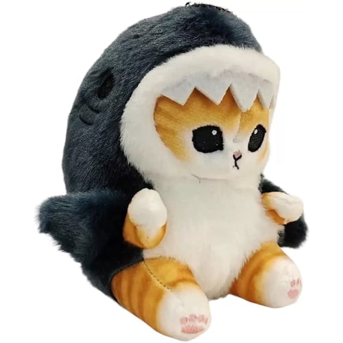 Gato Gatito Michi De Peluche Kawaii Con Disfraz Diseños 22cm