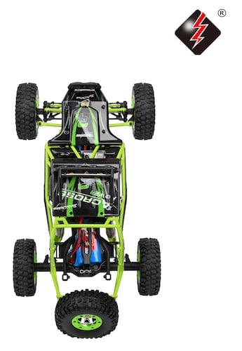 Carro A Control Remoto Carro 4x4 Jeep Buggy Razer Rc Wltech 12428 - 50 Km/h - 4x4 Color Verde Neón