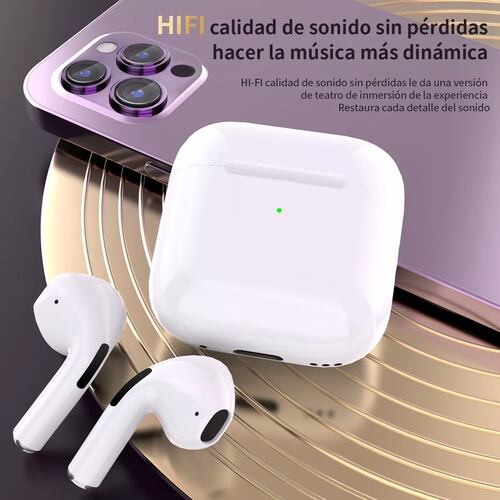 Audifonos Inalambricos Bluetooth Compatible iPhone Android.
