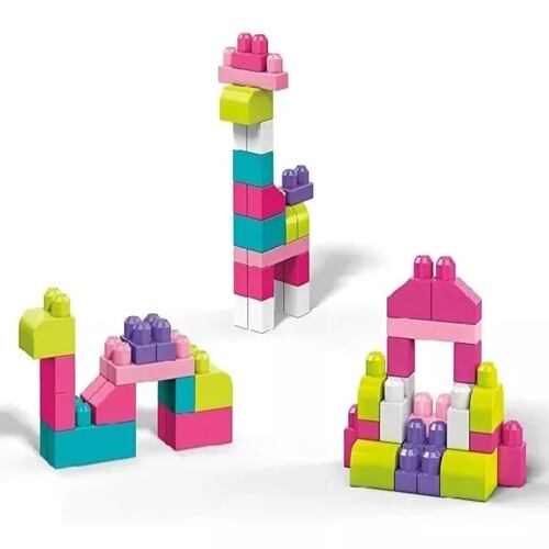 Fisher Price Mega Bloks Bolsa Grande Construcción 80 Bloques Cantidad De Piezas 80.