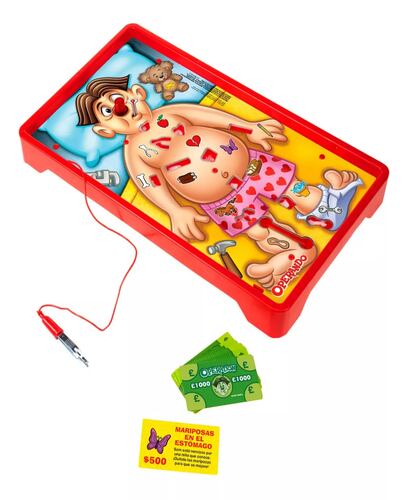 Juego De Mesa Hasbro Operando Clásico 6+ Años 1+ Jugadores.