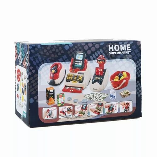 Caja Registradora Infantil Juego Para Cocinita De Juguete