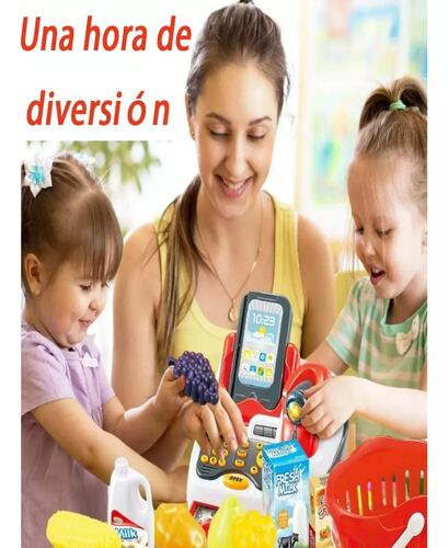 Caja Registradora Infantil Juego Para Cocinita De Juguete