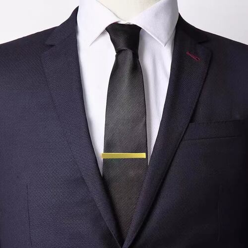Juego Pisa Corbatas Diseño Elegante Clip Boda Trabajo 4 Pzas.