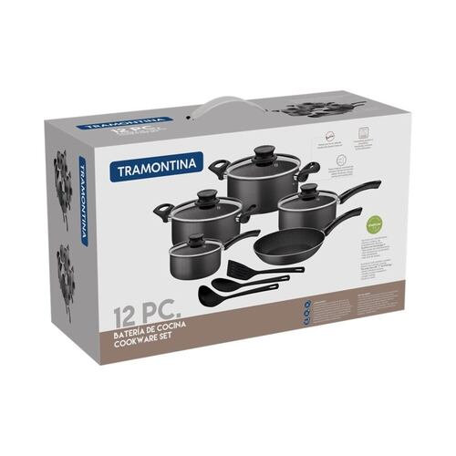 Batería De Cocina Tramontina Paris 12 Piezas