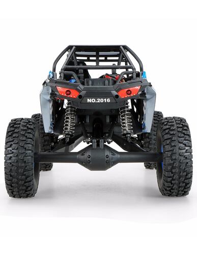 Carro A Control Remoto Carro 4x4 Jeep Buggy Razer Rc Wltech 12428-b - 50 Km/h - 4x4 Color Negro/Azul