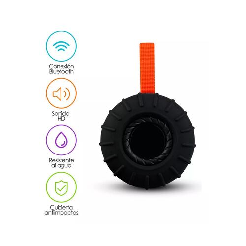 Bocina Bluetooth Inalámbrica Portátil Contra Agua