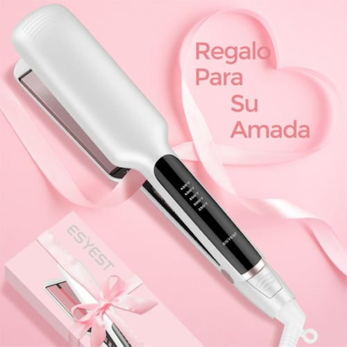 Alaciadora De Cabello Profesional Con Infrarrojos 2in blanco