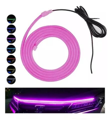 Tira De Luces Led De Circulación Para Capó De Auto  BLANCO