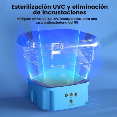 Mini Lavadora Blu-ray Secadoras Para Ropa Interior Calcetín AZUL