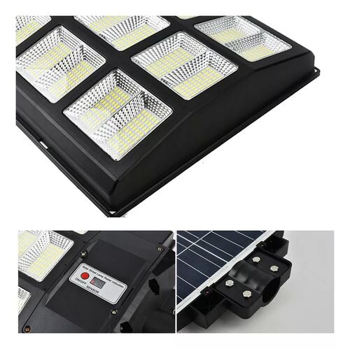 Lámpara Led Exterior 800w Suburbana Solar Alumbrado Público.