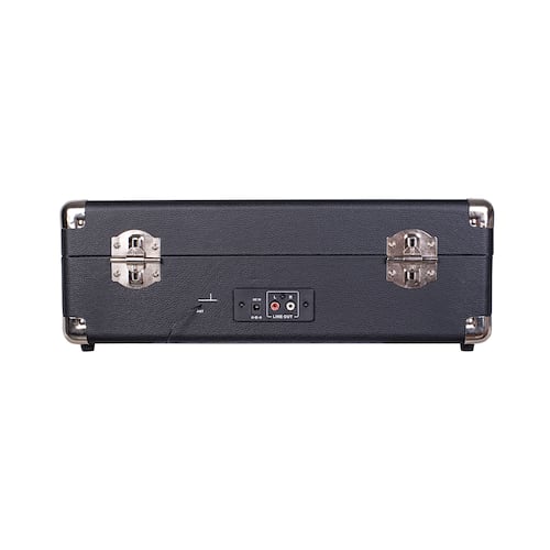 Tocadiscos De Vinilo Tornamesa Retro Portátil Bluetooth Recargable Radio Fm Select Sound 