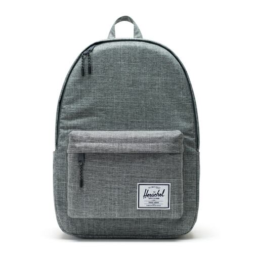Mochila Herschel Classic Xl Raven Crosshatch Gris  