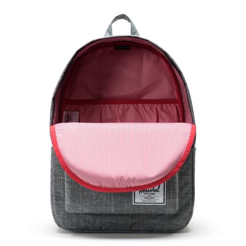 Mochila Herschel Classic Xl Raven Crosshatch Gris  
