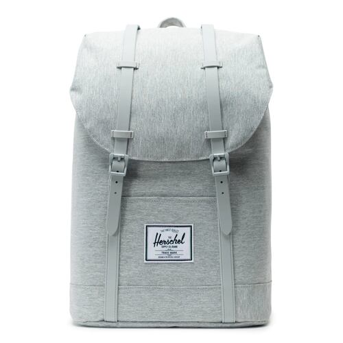 Mochila Herschel Retreat Light Grey Gris  