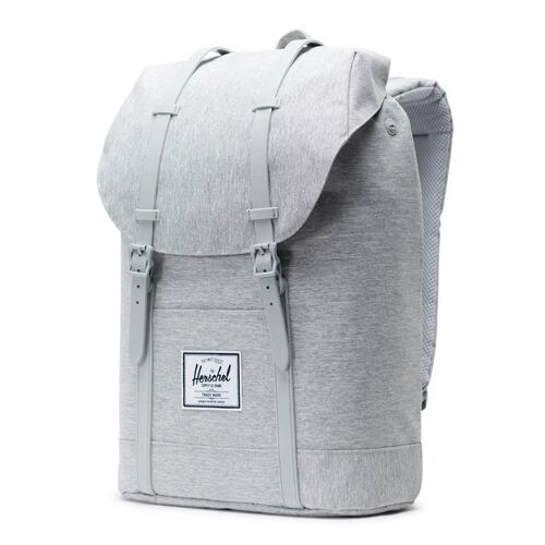 Mochila Herschel Retreat Light Grey Gris  