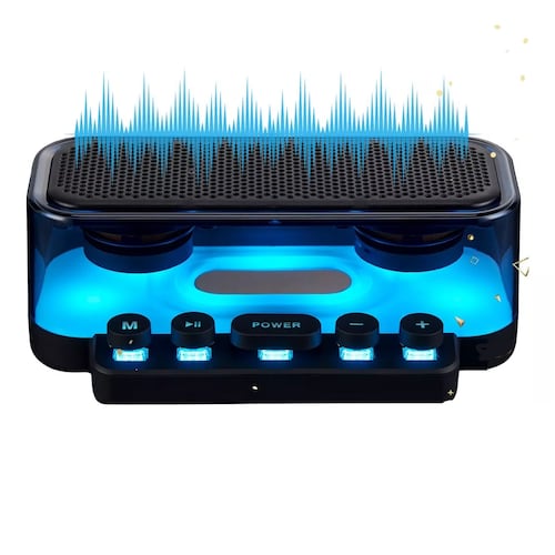 Bocina Bluetooth Portátil Bocina Impermeable Subwoofer Pro