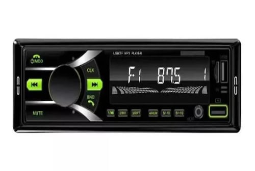 Car Mp3 Player Fm Coche Radio Wireless Audio Central Control.