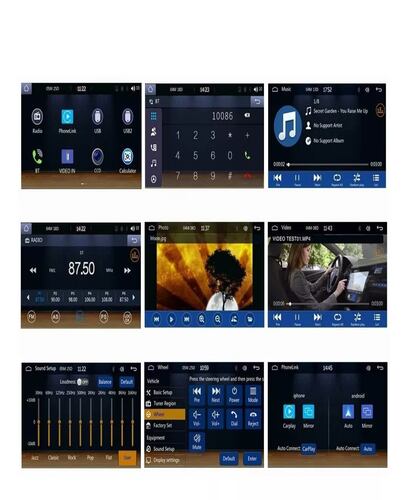Auto Estéreo Pantalla 1 Din Carplay Y Android Auto + Camara.