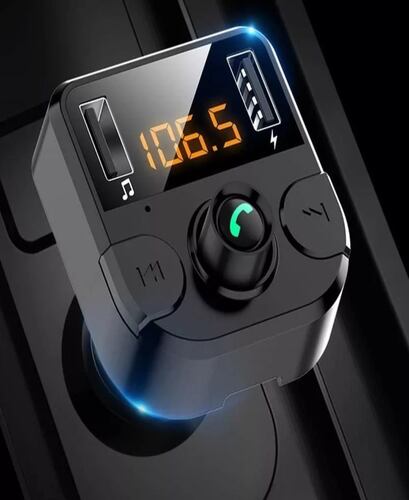 Cargador Receptor Bluetooth Fm Mp3 Estéreo.
