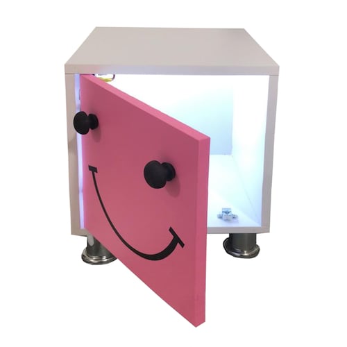 Buró De Noche Moderno Alta Calidad Niños Ensamblado LUZ LED