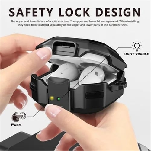 Funda Para Samsung Galaxy Buds Pro/buds 2/funda Buds Live Negro