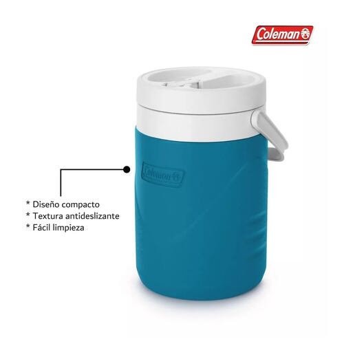 Termo Bidon Juguera Térmica  3,8 Lts Manija Azul
