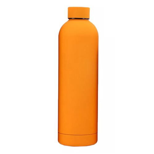 Termo Portátil De Acero Inoxidable 500ml Con Calor/frío Naranja