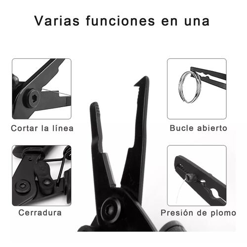 Juego De Alicates De Aluminio Para Pesca Al Aire Libre
