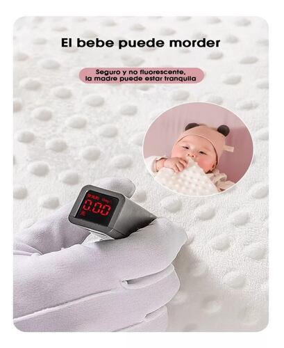 Cuna Colecho Portátil De Látex Natural Para Bebé Doble Vista.