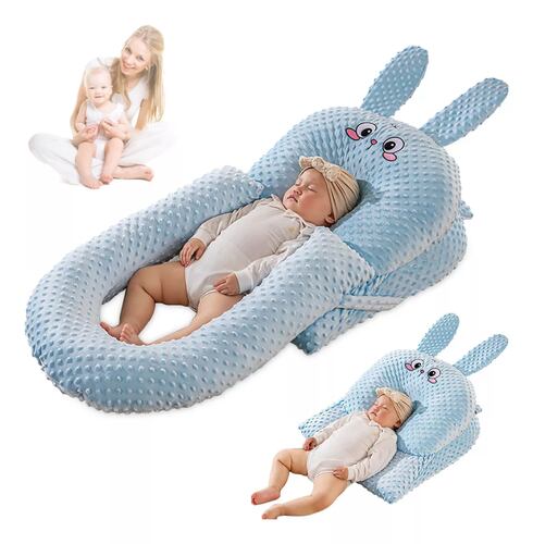 Cojín Antireflujo Almohada Para Bebé Extraíble Y Lavable
